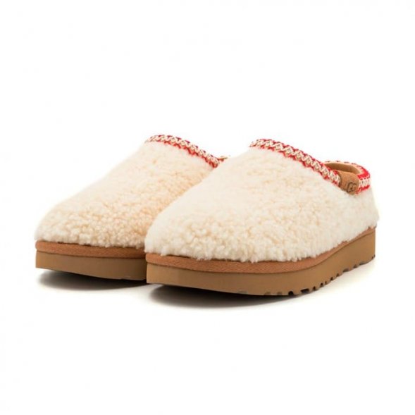 Женские слипоны Ugg Tasman Maxi Curly - Natural