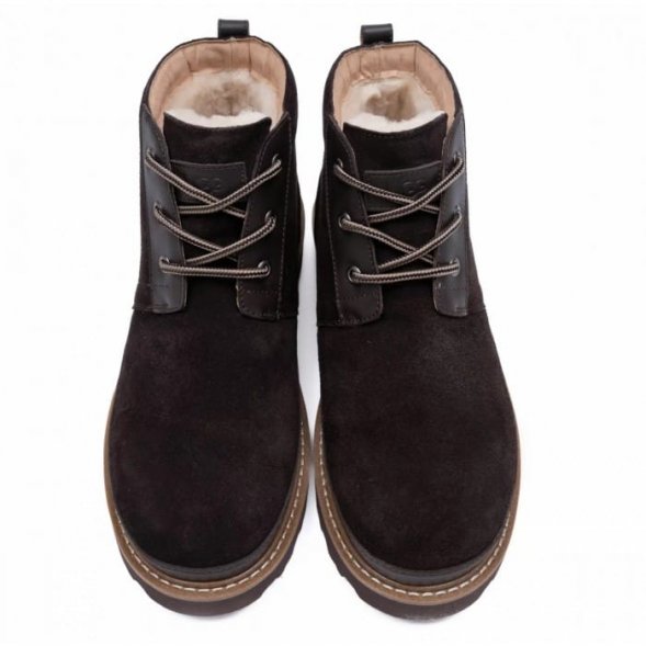 Ugg Neumel Gentleman - Chocolate - Шоколадный, 43, Замша