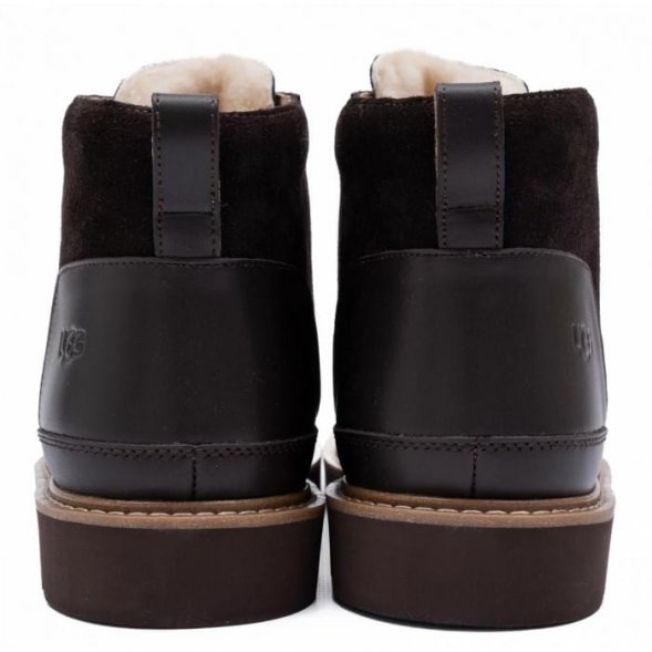 Ugg Neumel Gentleman - Chocolate - Шоколадный, 43, Замша