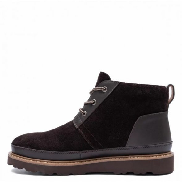 Ugg Neumel Gentleman - Chocolate - Шоколадный, 43, Замша