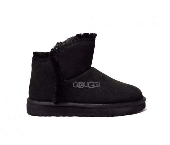 Mini Fluff High-Low Black - 36