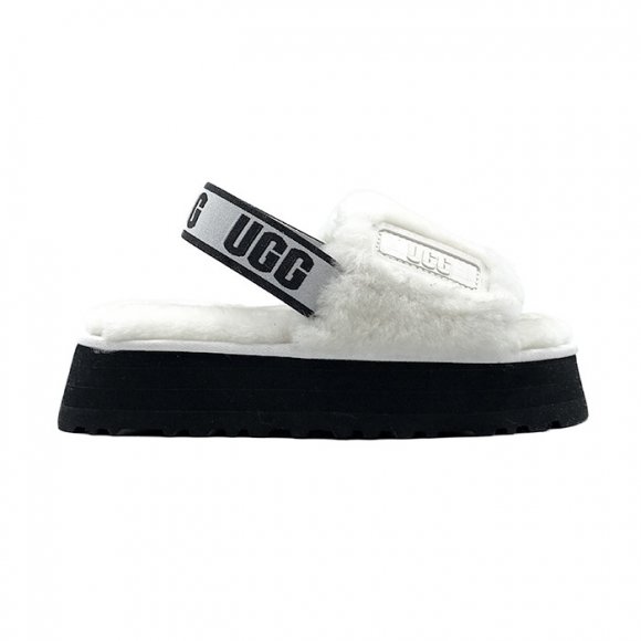 Disco Slide Seashell White - 36