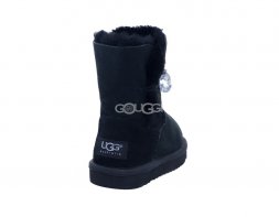 Kids Bailey Button Bling Black