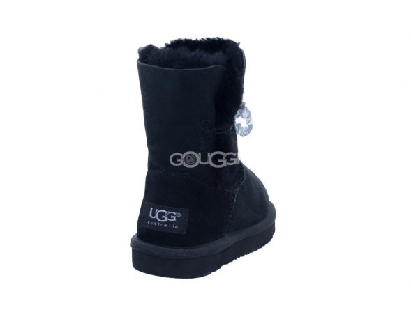 Kids Bailey Button Bling Black