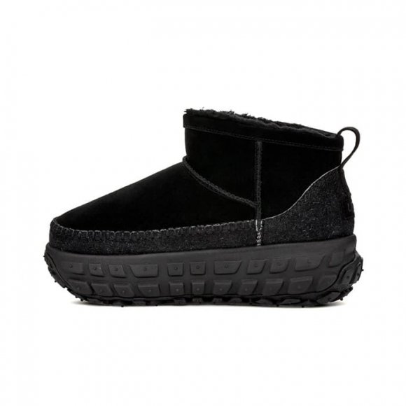Женские мини угги UGG Venture Daze Ultra Mini - Black