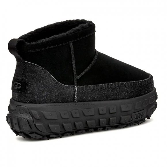 Женские мини угги UGG Venture Daze Ultra Mini - Black
