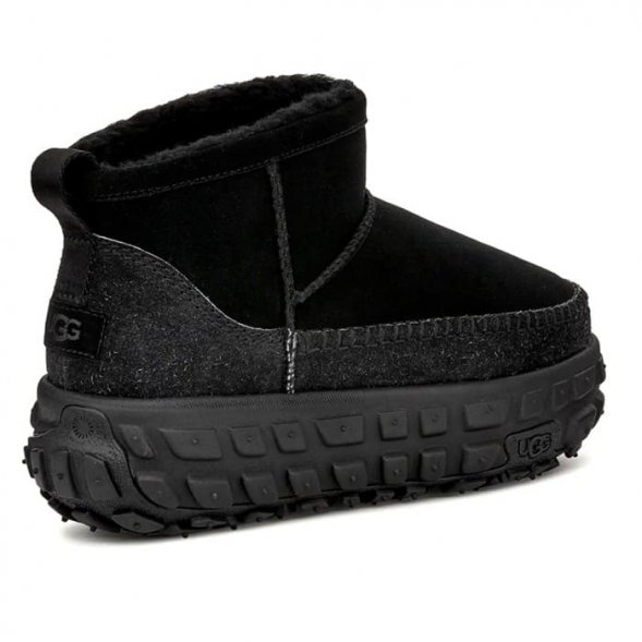 Женские мини угги UGG Venture Daze Ultra Mini - Black
