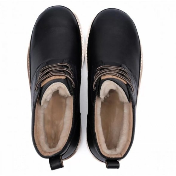 Ugg Neumel Gentleman - Leather Black - черный, 41, кожа