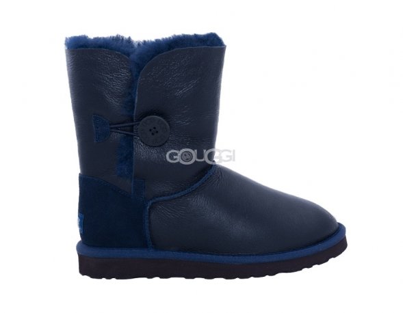 Bailey Button Metallic Navy - 39