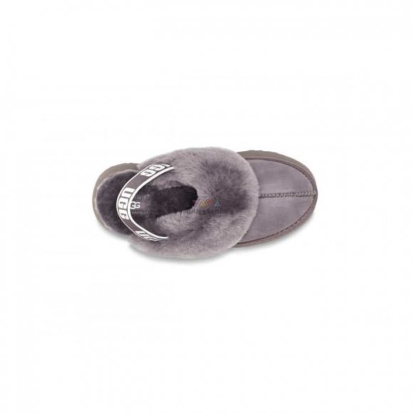 UGG FUNKETTE SLIPPER - Grey - серый, 36, Замша