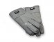 Меховые перчатки мужские Suede Dark Grey