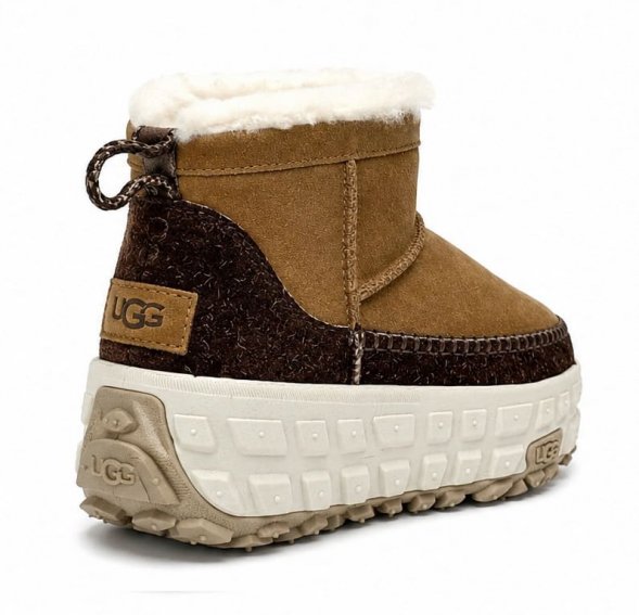 Женские мини угги UGG Venture Daze Ultra Mini - Chestnut
