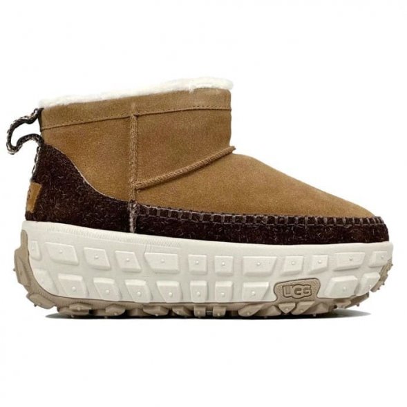 Женские мини угги UGG Venture Daze Ultra Mini - Chestnut