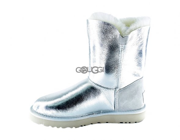 Bailey Button Metallic Silver - 39
