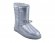 Classic Short Metallic Silver