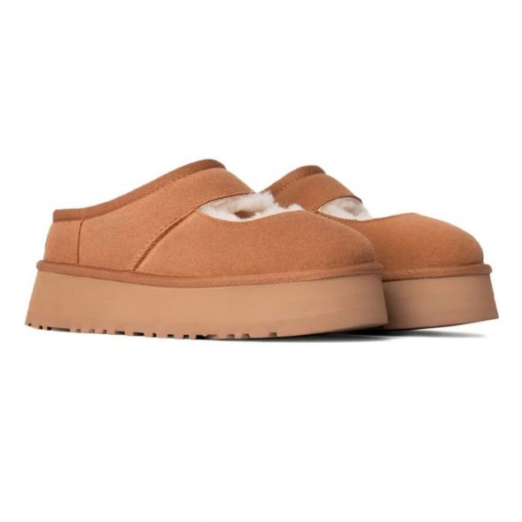 Женские тапочки Ugg Bea Mary Jane - Chestnut