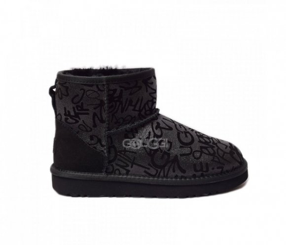 Mini Sparkle Graffiti Black - 38