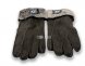 Меховые перчатки мужские UGG Grey Leather
