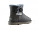 Bailey Button Mini Metallic Grey