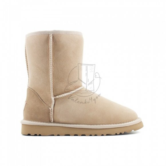 Ugg Classic Short II - Sand - Бежевый, 35, Замша Ugg Classic Short II - Sand - Бежевый, 35, Замша