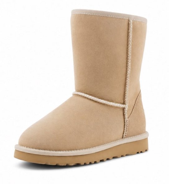 Ugg Classic Short II - Sand - Бежевый, 35, Замша