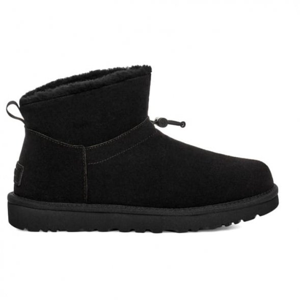UGG Classic Mini Toggler Black - черный, 37, Замша
