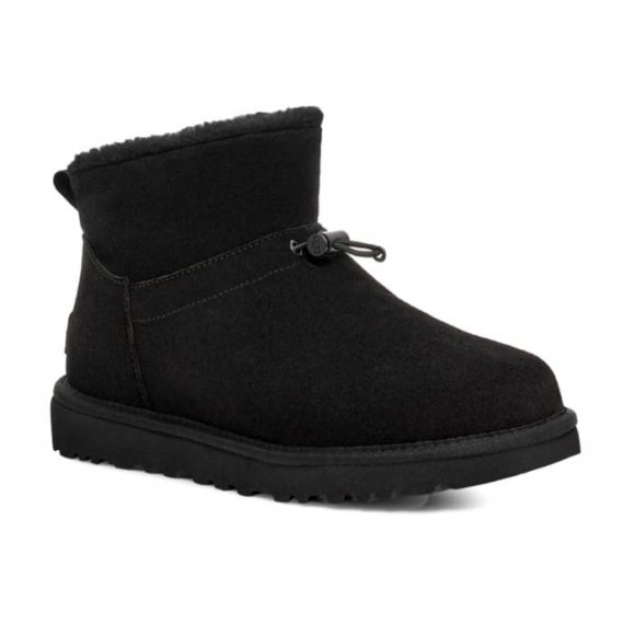 UGG Classic Mini Toggler Black - черный, 38, Замша
