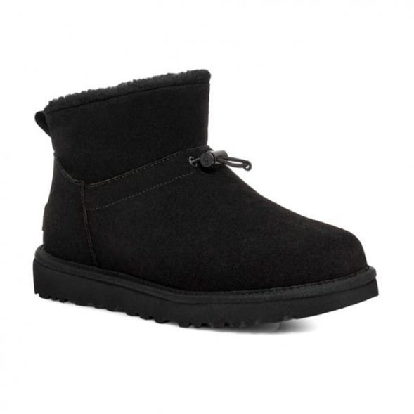 UGG Classic Mini Toggler Black - черный, 37, Замша