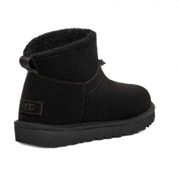 UGG Classic Mini Toggler Black - черный, 37, Замша