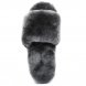 Fluff Slide Slippers Dark Grey - 40