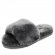 Fluff Slide Slippers Dark Grey - 36