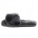 Fluff Slide Slippers Dark Grey - 36