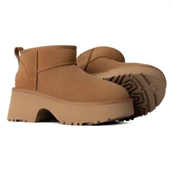 Женские угги Ugg Ultra Mini New Heights - Chestnut