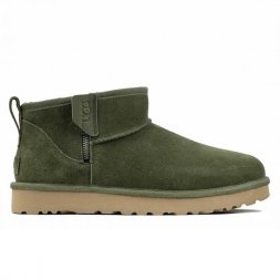 Ugg Ultra Mini Zip Boot - Khaki