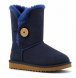 Ugg Bailey Button II Boot - Navy - синий, 36, Замша