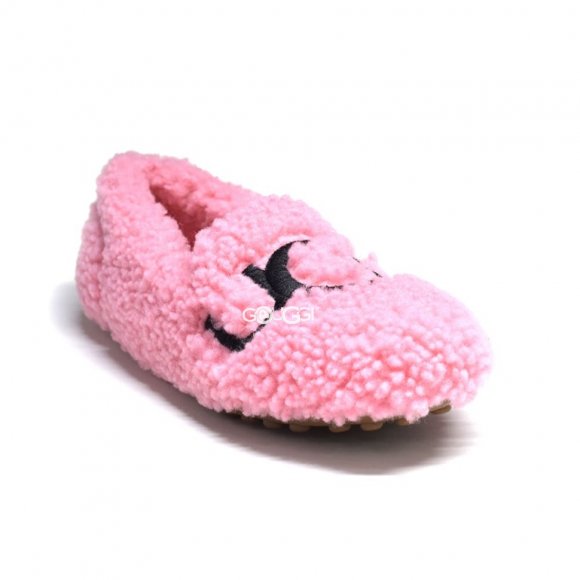 UGG Hailey Fluff Loafer Pink - 36