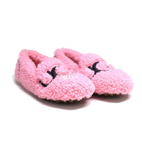 UGG Hailey Fluff Loafer Pink - 36