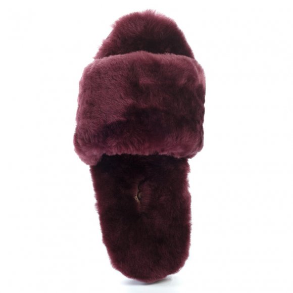 Fluff Slide Slippers Dark Purple - 40 Fluff Slide Slippers Dark Purple - 40