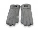 Мужские меховые перчатки Leather Capuccinno - 10038