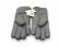 Мужские меховые перчатки Leather Capuccinno - 10038