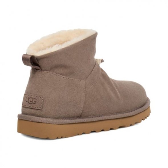 UGG Classic Mini Toggler Smoke Plume - серый, 36, Замша