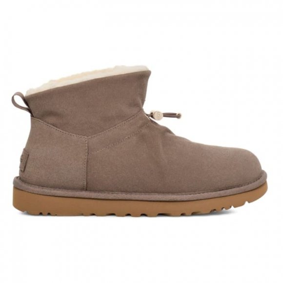 UGG Classic Mini Toggler Smoke Plume - серый, 36, Замша