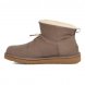 UGG Classic Mini Toggler Smoke Plume - серый, 36, Замша