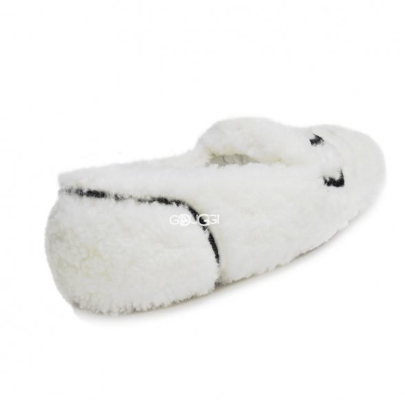 UGG Hailey Fluff Loafer White - 39