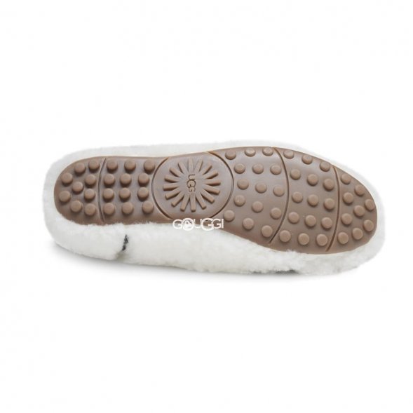 UGG Hailey Fluff Loafer White - 39