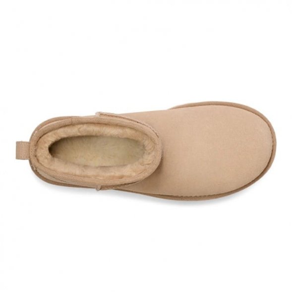 Женские ультра мини угги на платформе UGG Classic Ultra Mini Platform Mustard Seed
