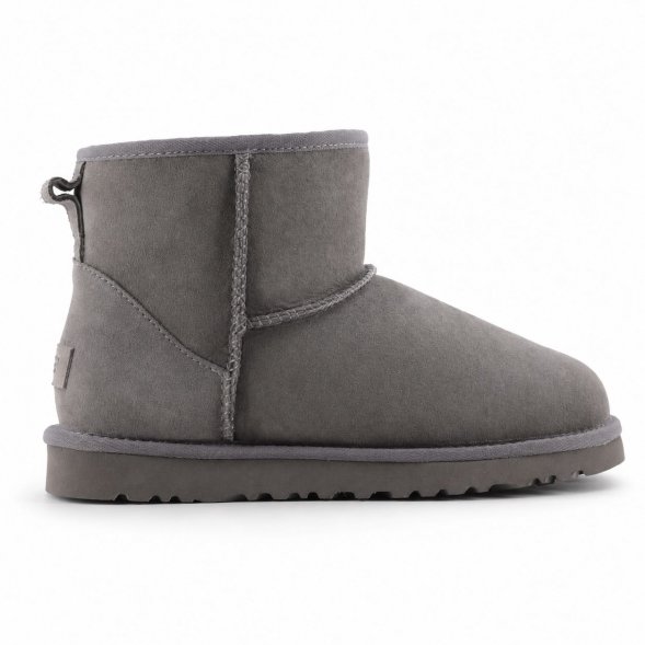 Ugg Classic Mini Men's - Grey - серый, 44, Натуральная замша обработанная специальным составом