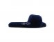 Fluff Slide Slippers Navy - 38