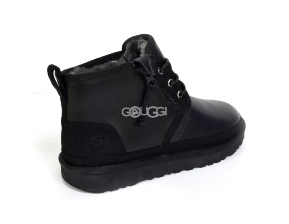 Neumel ZIP Leather - Black - 43
