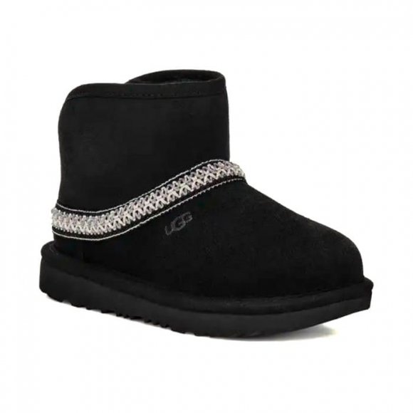 Женские угги Ugg Classic Mini Crescent - Black